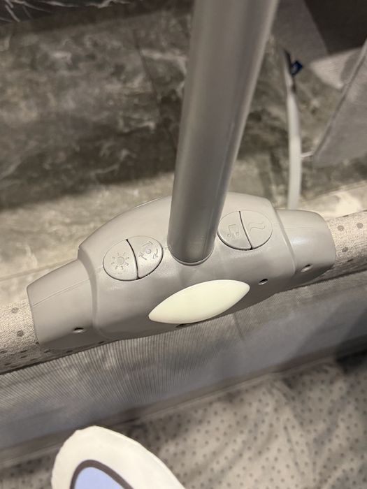 Манеж-ліжко Kinderkraft Joy 2 Grey з аксесуарами