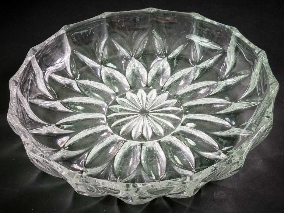 Patera kryształowa - Huta Szkła Zawiercie