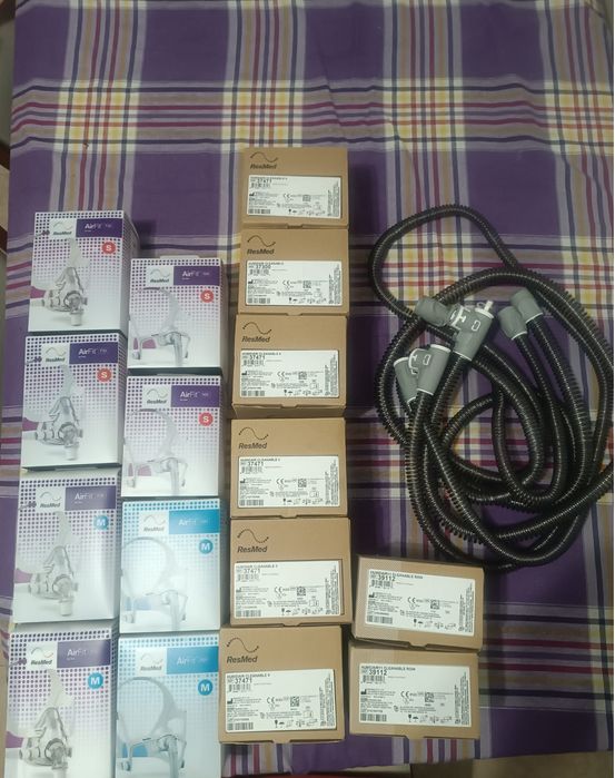 Máscaras para usar com ventiladores