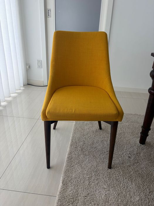 6 Cadeiras de jantar ÁREA Store – Mostarda | Excelente estado