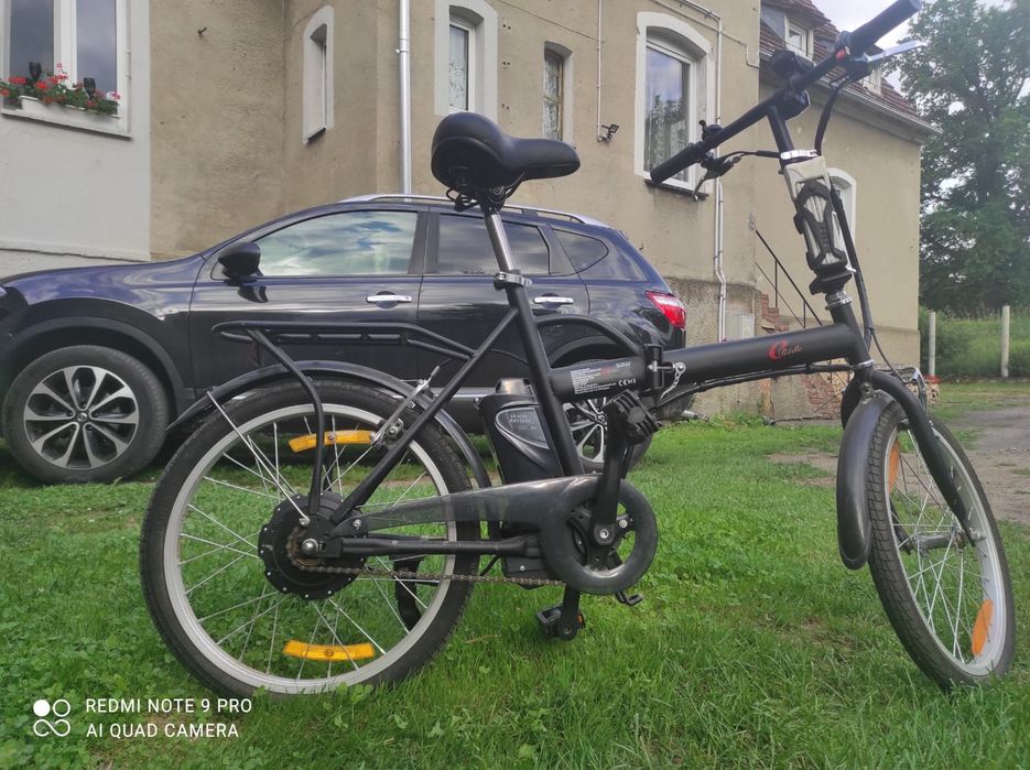 Elektryczny składany  rower marki erädle