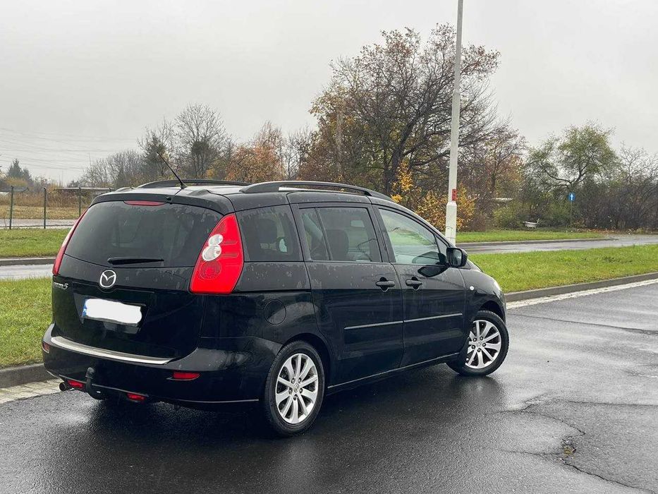 Mazda 5 • 2007 • 1.8 Benzyna • 7-miejsc • Alufelgi