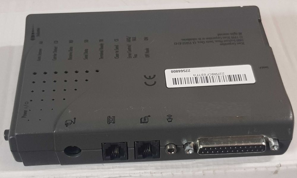 Modem externo 3Com US Robotics 56K Message