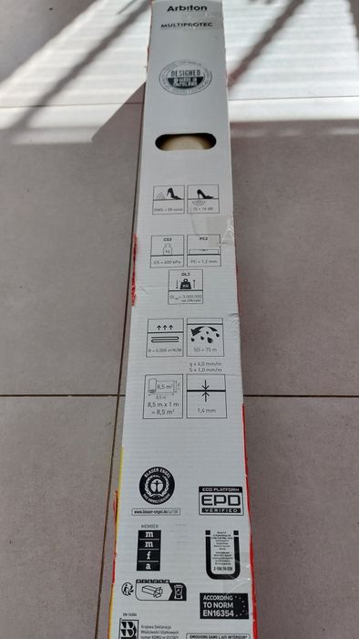 Podkład pod panele winylowe Arbiton Multiprotec Vinyl Click 1.4 mm 8.5 m²