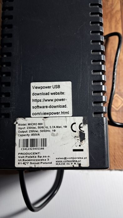 Дбж Volt Polska mikro 800