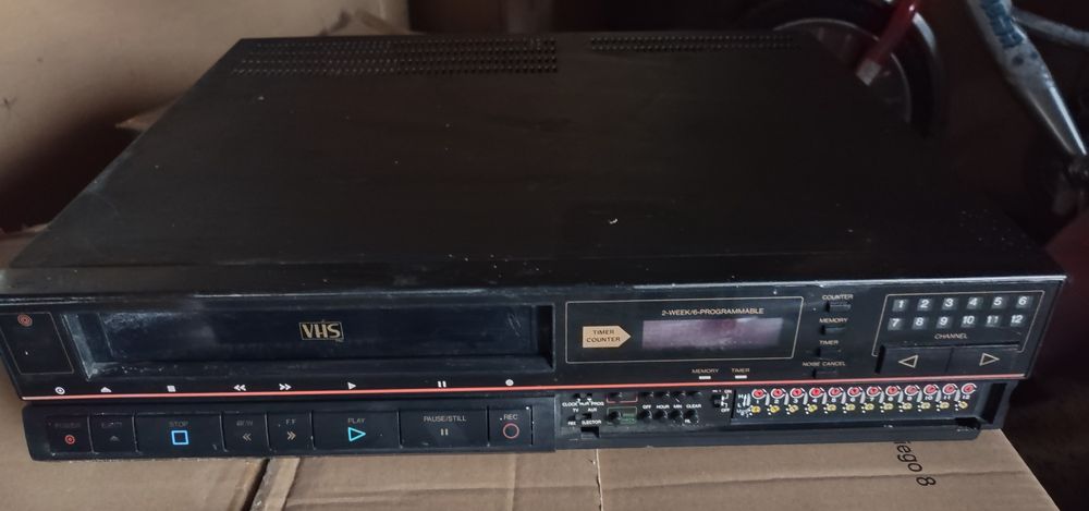 Stare odtwarzacze VHS - opis!