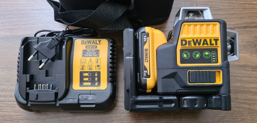 Laser Dewalt Nivel completo com  bateria e carregador