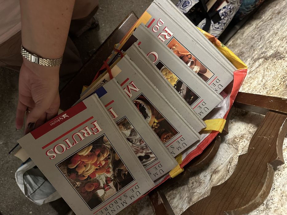 Colecao de livros colinaria