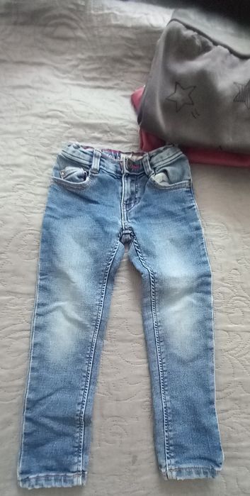 Zestaw bluzy i jeansy rozm 98