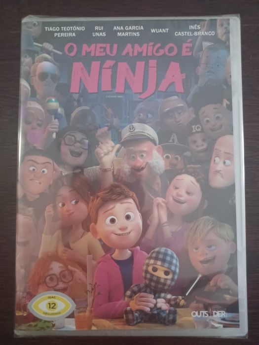 raro dvd: "O meu amigo é ninja”