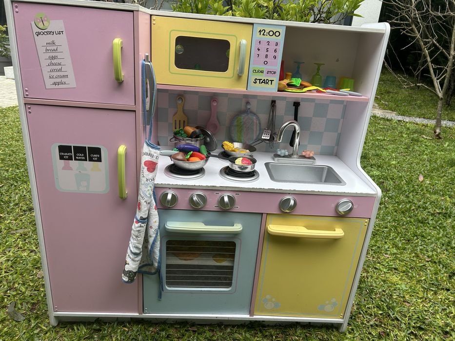 Cozinha brincar com acessórios