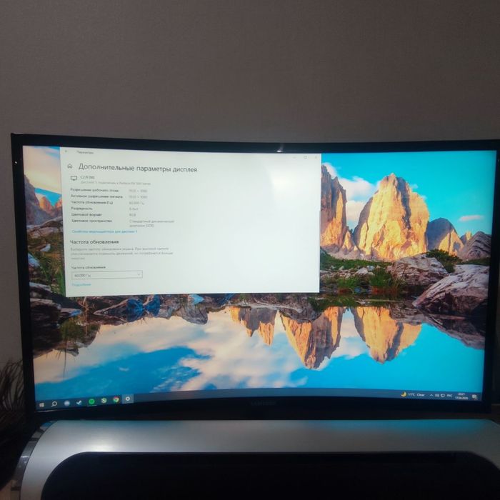 Монитор 27" Samsung Curved C27F396F (LC27F396FHIXCI)
