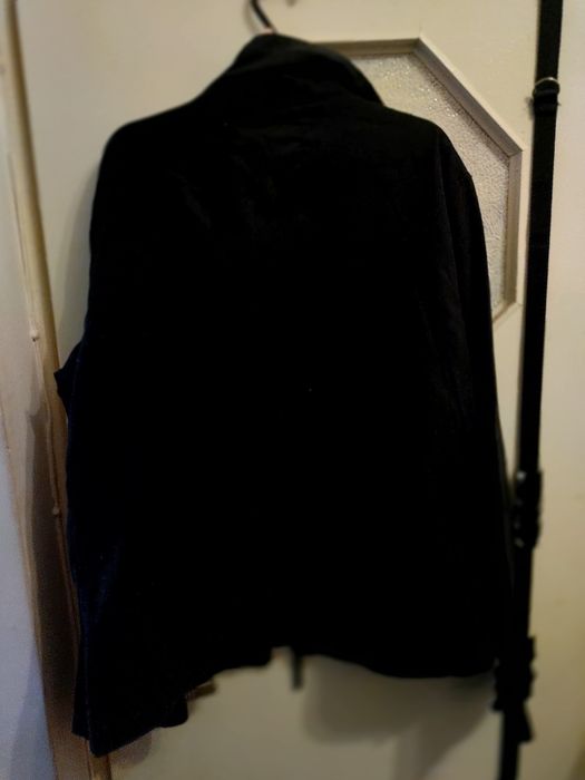 Bawełniana, czarna kurtka Alpha Industries, rozmiar XL.