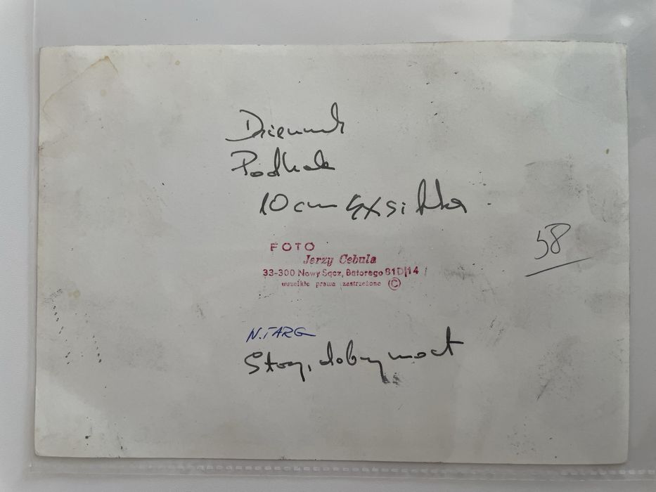 6 starych fotografii odbitek Jerzy Cebula PRL rarytas unikat rzadkość