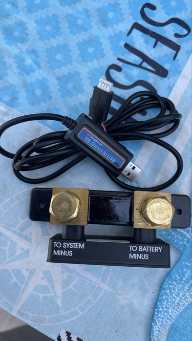 Victron smartshunt + cabo usb