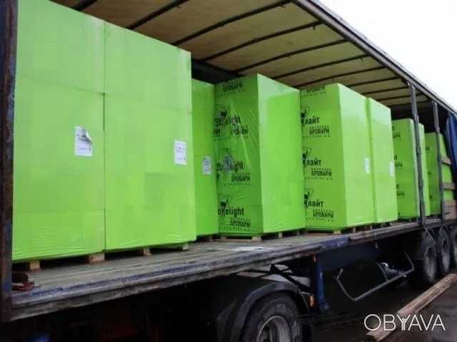 Газобетон заводу Стоунлайт, газоблок, піноблок, пінобетон