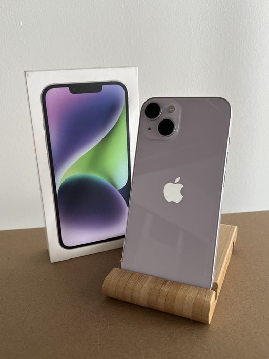 iPhone 14 256GB Fioletowy 100% Kondycji Baterii GWARANCJA Faktura