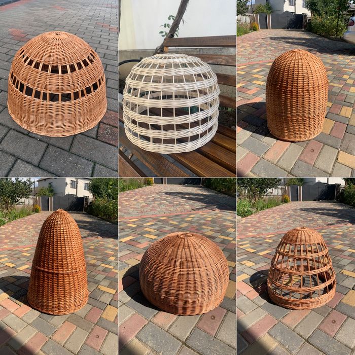 Наявність плафон люстра торшер лампа нічник абажур з лози плетений