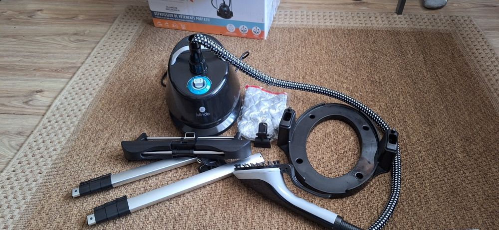 Parownica do ubran, firan, zaslon