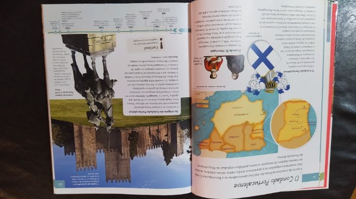 Livro " A Minha História de Portugal"