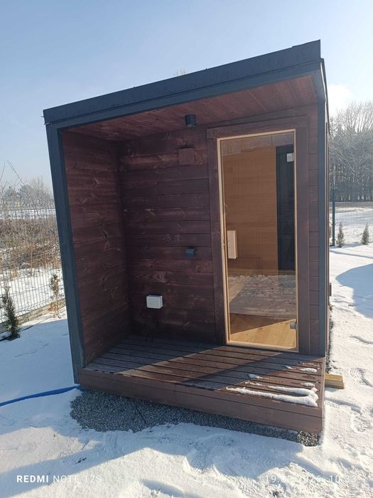 Sauna Ogrodowa Hot Tub opalana drewnem 200x300cm CAŁA POLSKA