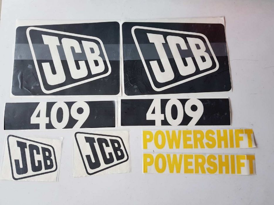 Naklejki jcb 409