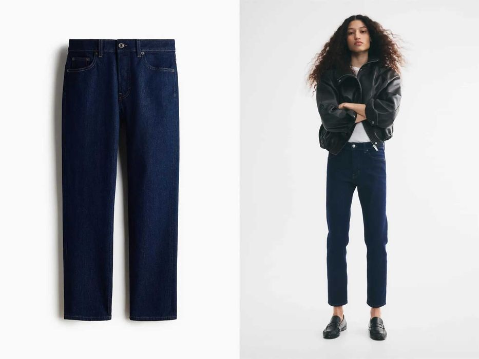 Spodnie dżinsowe 42 nowa kolekcja Straight Regular Waist PROMOCJA