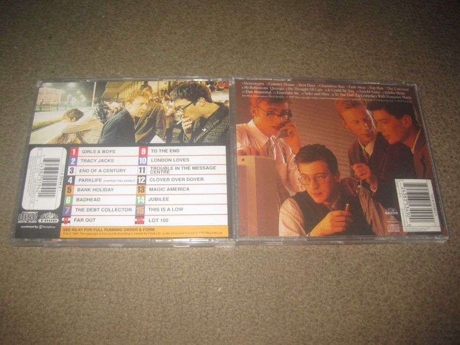 2 CDs dos "Blur"
