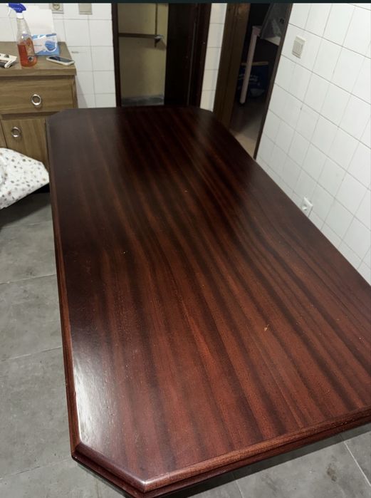 mesa de madeira macisa