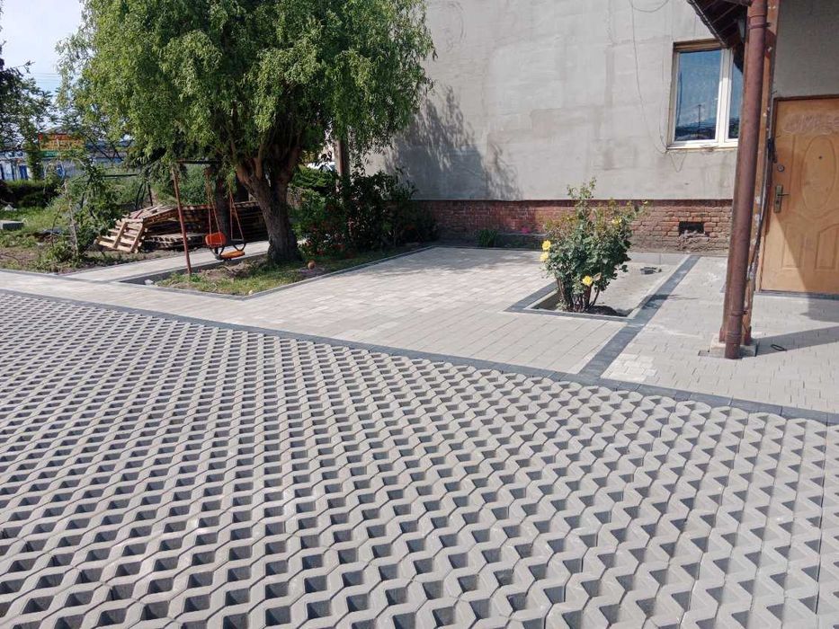 Układanie kostki brukowej