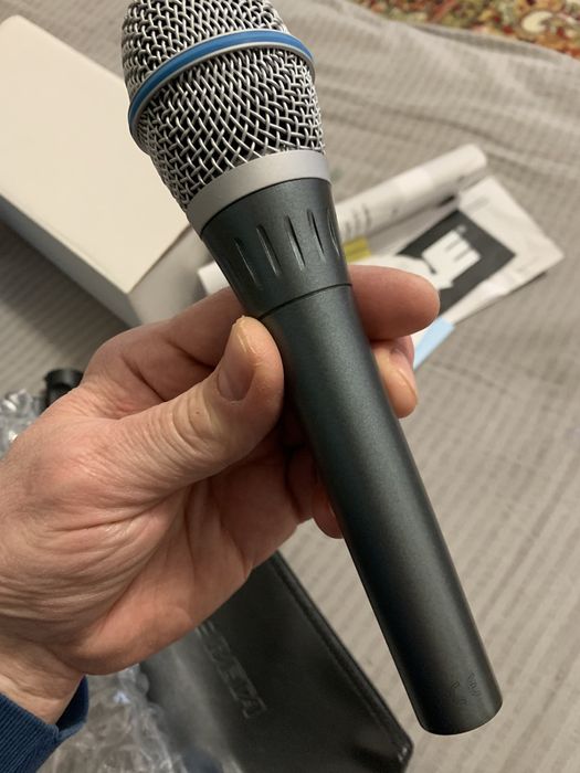 Shure beta 87a Не ev, rcf,   Новий в упаковці.  .