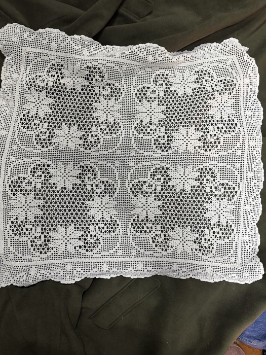 Toalha em croche 70/76 cm