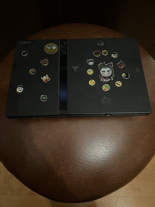 Ps2 Slim s/comando jogo de oferta