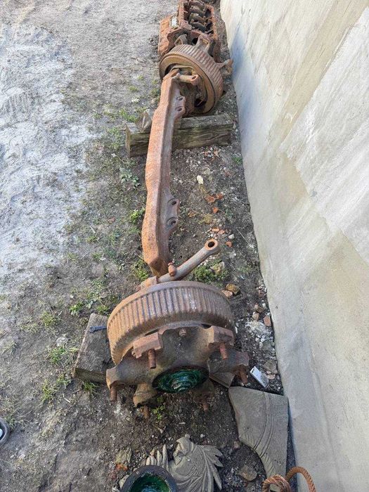 Вісь передня КрАЗ МАЗ у зборі 500