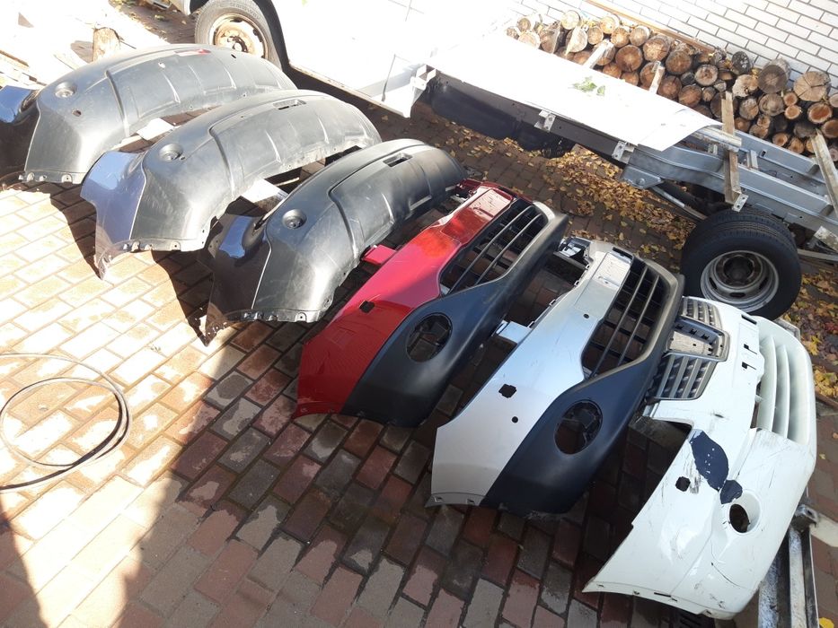 Бампер задний передний nissan qashqai