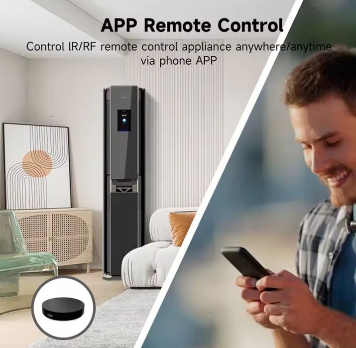 Controle remoto WIFI Infravermelho + RF