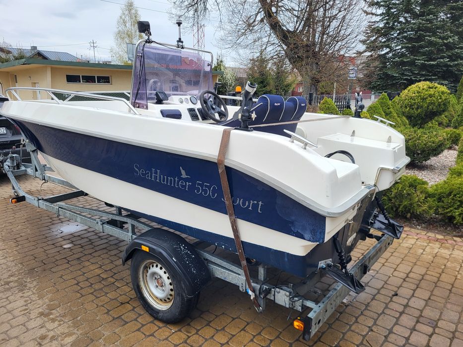 Lodz lodka wedkarska motorowka Open Sea Hunter 550