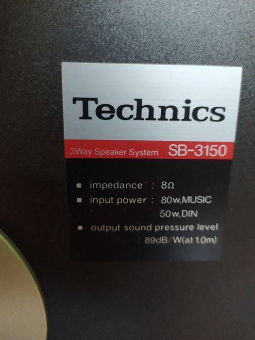 Wzmacniacz głośniki Technics su-vz220 sb-3150
