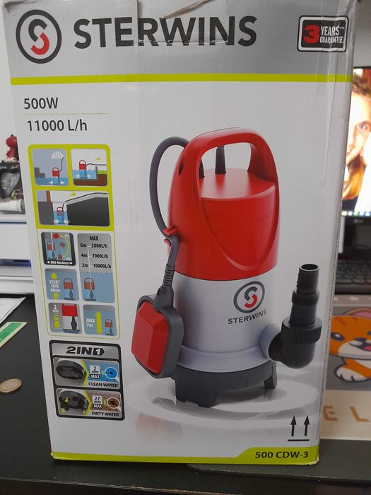 Bomba de Água Sterwins 500 CDW-3
