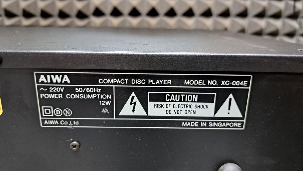 Cd Aiwa XC-004E vintage
