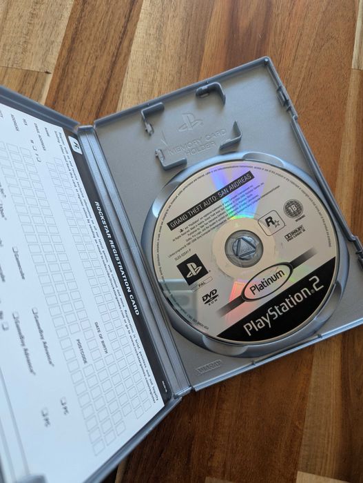 Grand Theft Auto San Andreas GTA PS2 Angielska Wersja PlayStation 2