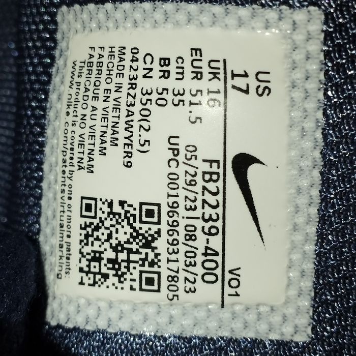 Р. 51. Преміальні баскетбольні кросівки Nike Lebron Witness 8  Blue