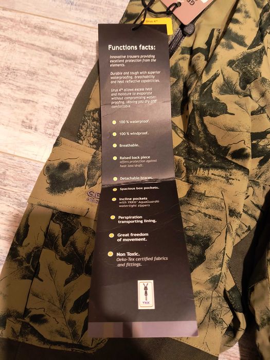 Geoff Anderson spodnie URSUS 4 XS