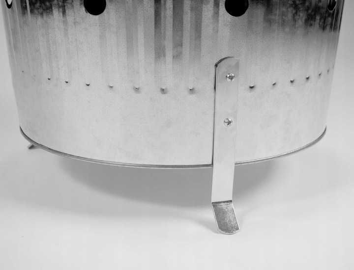 NOWA spalarka do liści 75L XXL spalarnia ogrodowa ocynk pojemnik