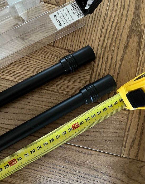 Karnisze na zasłony/firanki NEO Karnix Castorama 240 cm czarne.