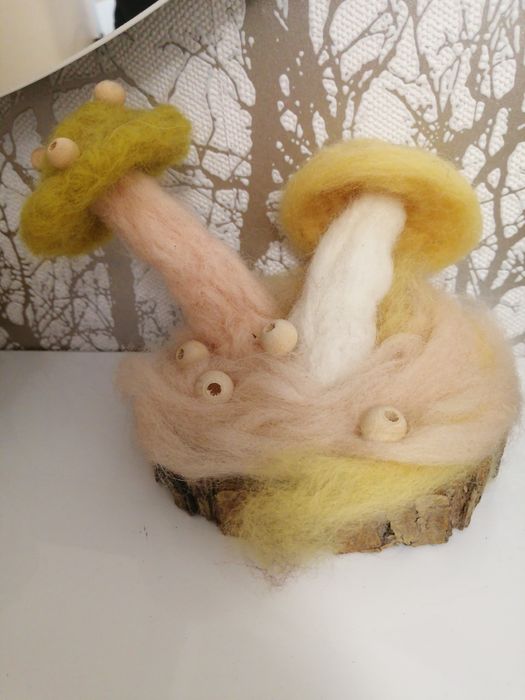 Grzybki filc Handmade