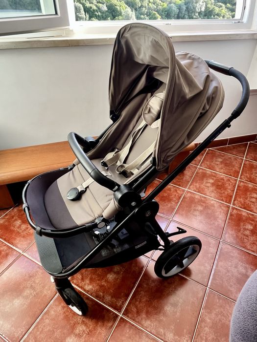 Conjunto Cybex Balios. Ovo Alcofa + Carrinho Bebé