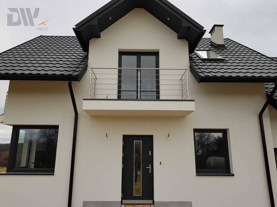 DW INOX – Solidne i Nowoczesne Balustrady ze Stali Nierdzewnej!