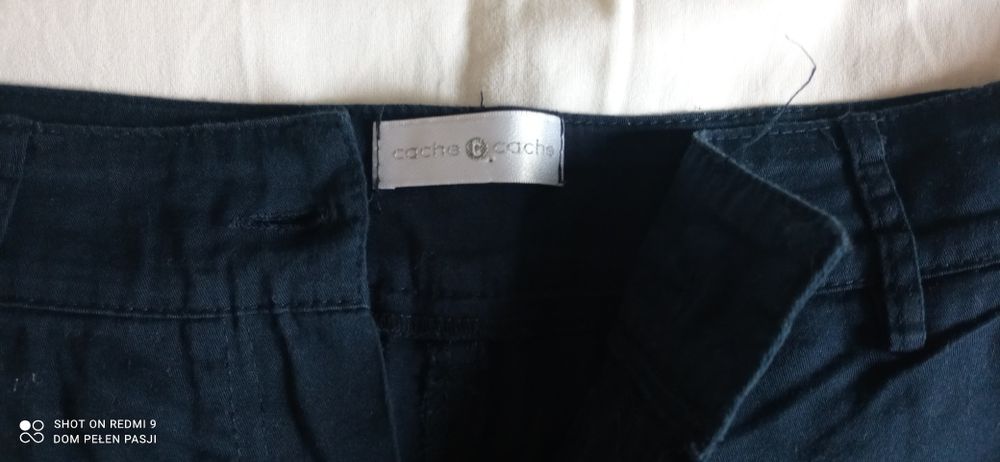 Komplet damski Bluzka i spodenki motyw marynarski