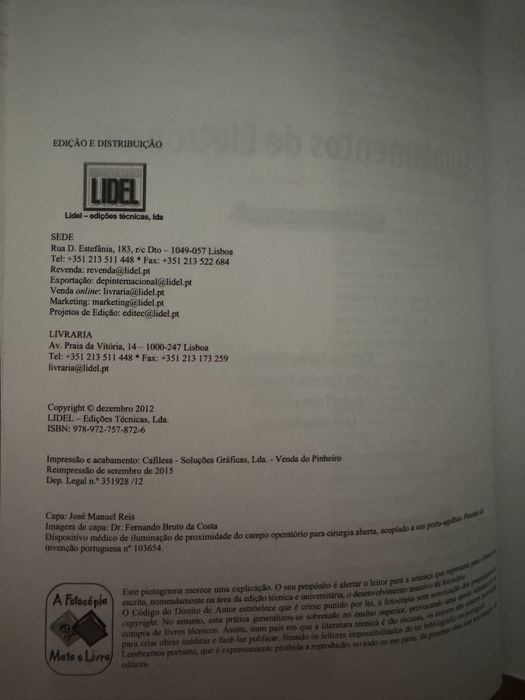 Livro Fundamentos de Electronica
